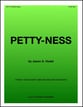 Petty-ness Unison/Two-Part choral sheet music cover